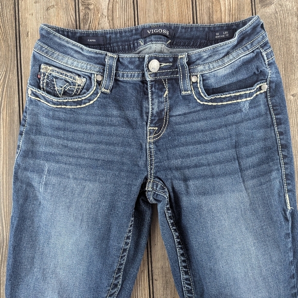 Vigoss Size 6 Heritage Fit Capri Jeans - Picture 5 of 14